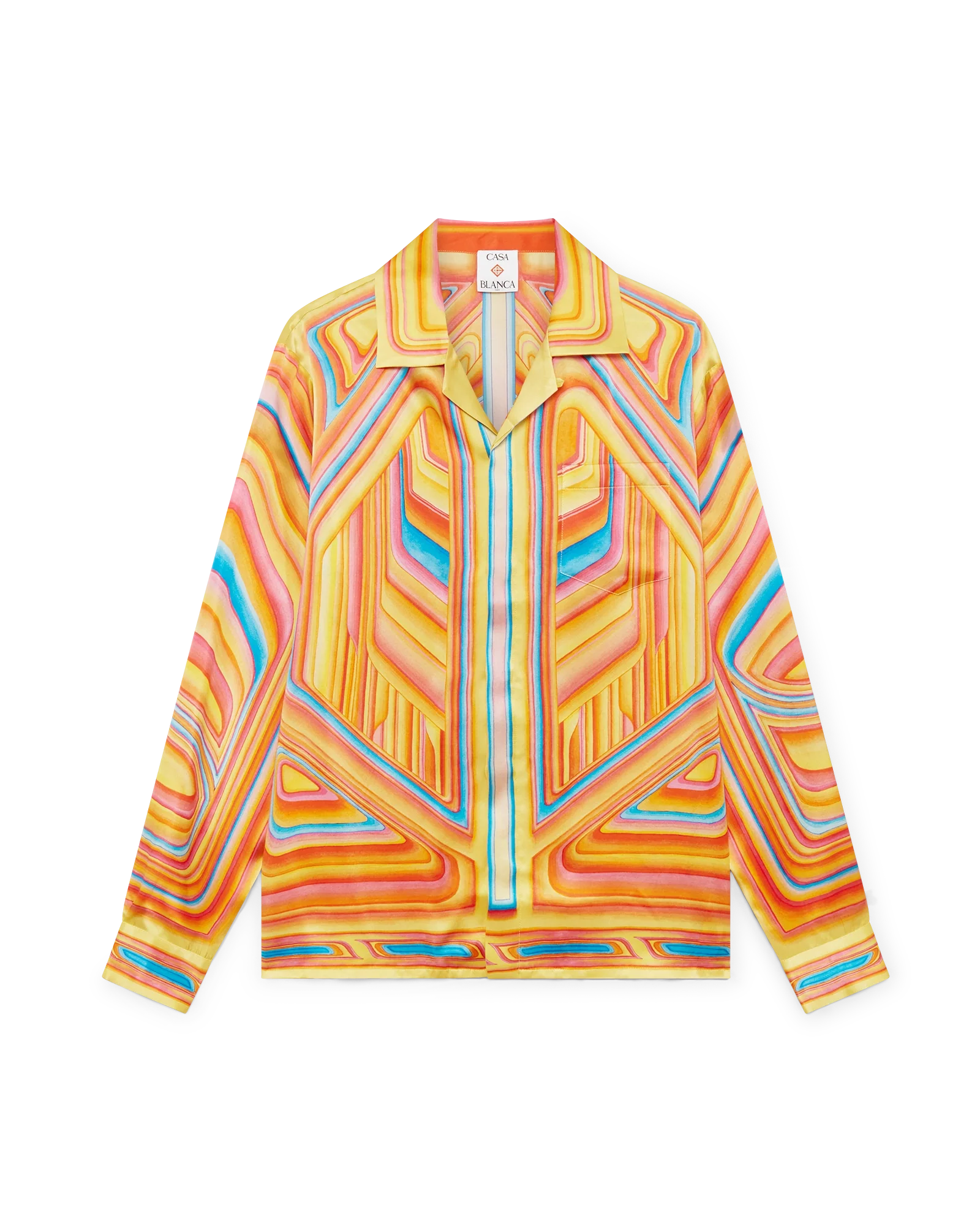 Camisa de seda de manga larga Low Rider