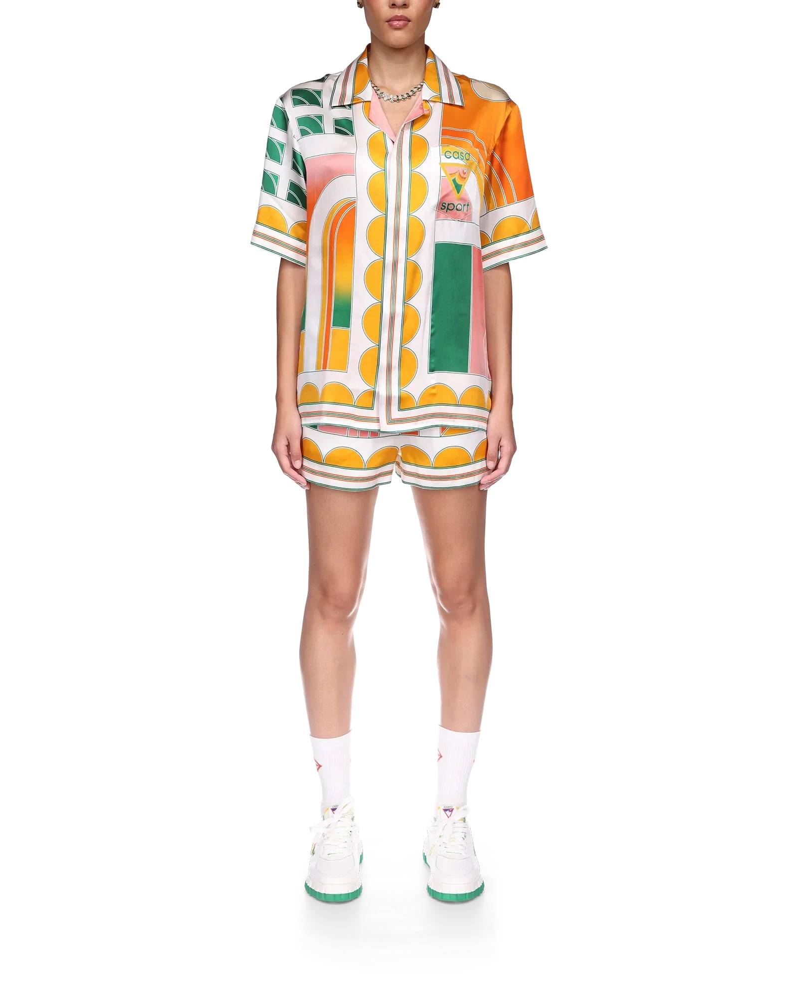 Camisa de seda Summer Court