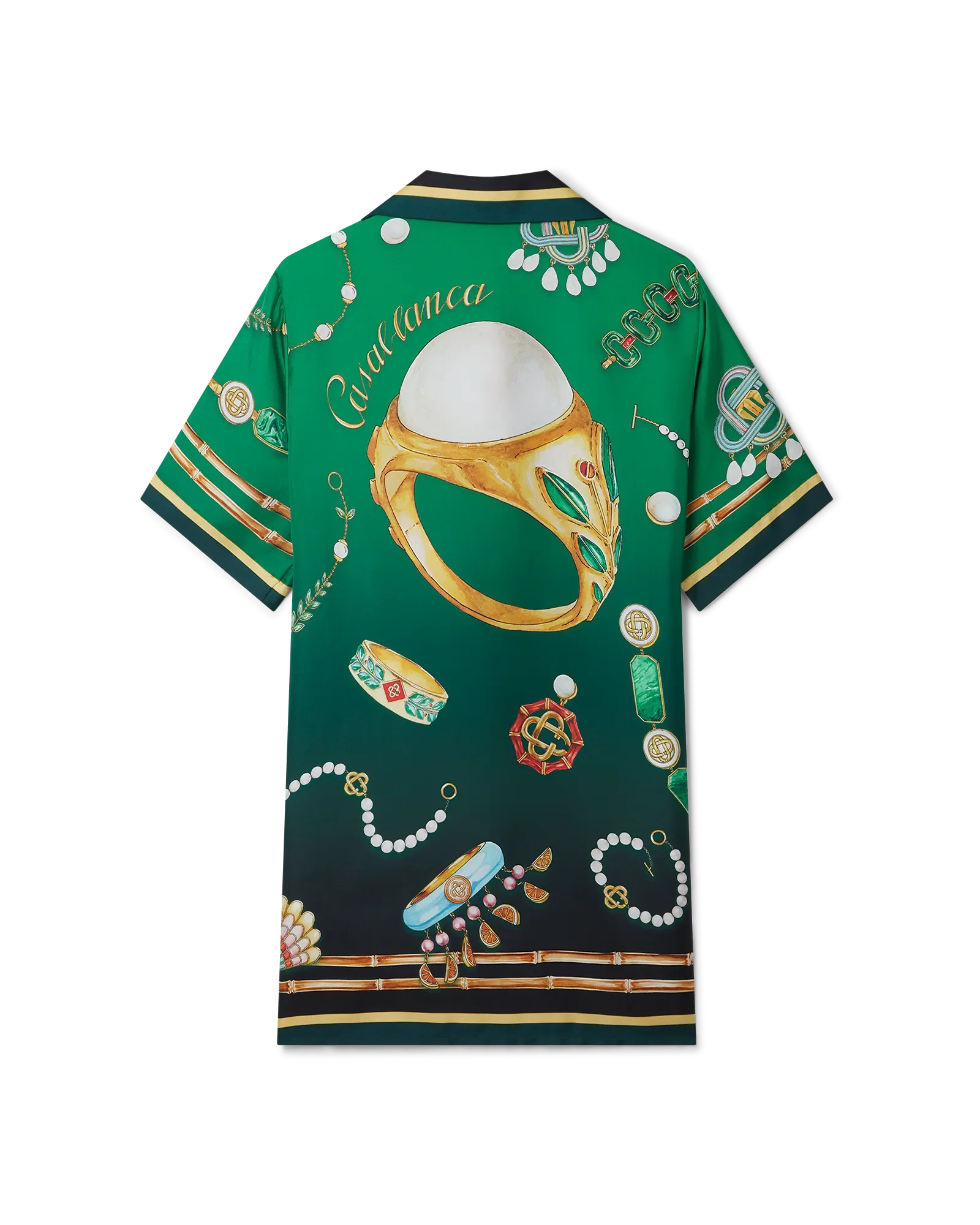 El joyero del vestido de seda