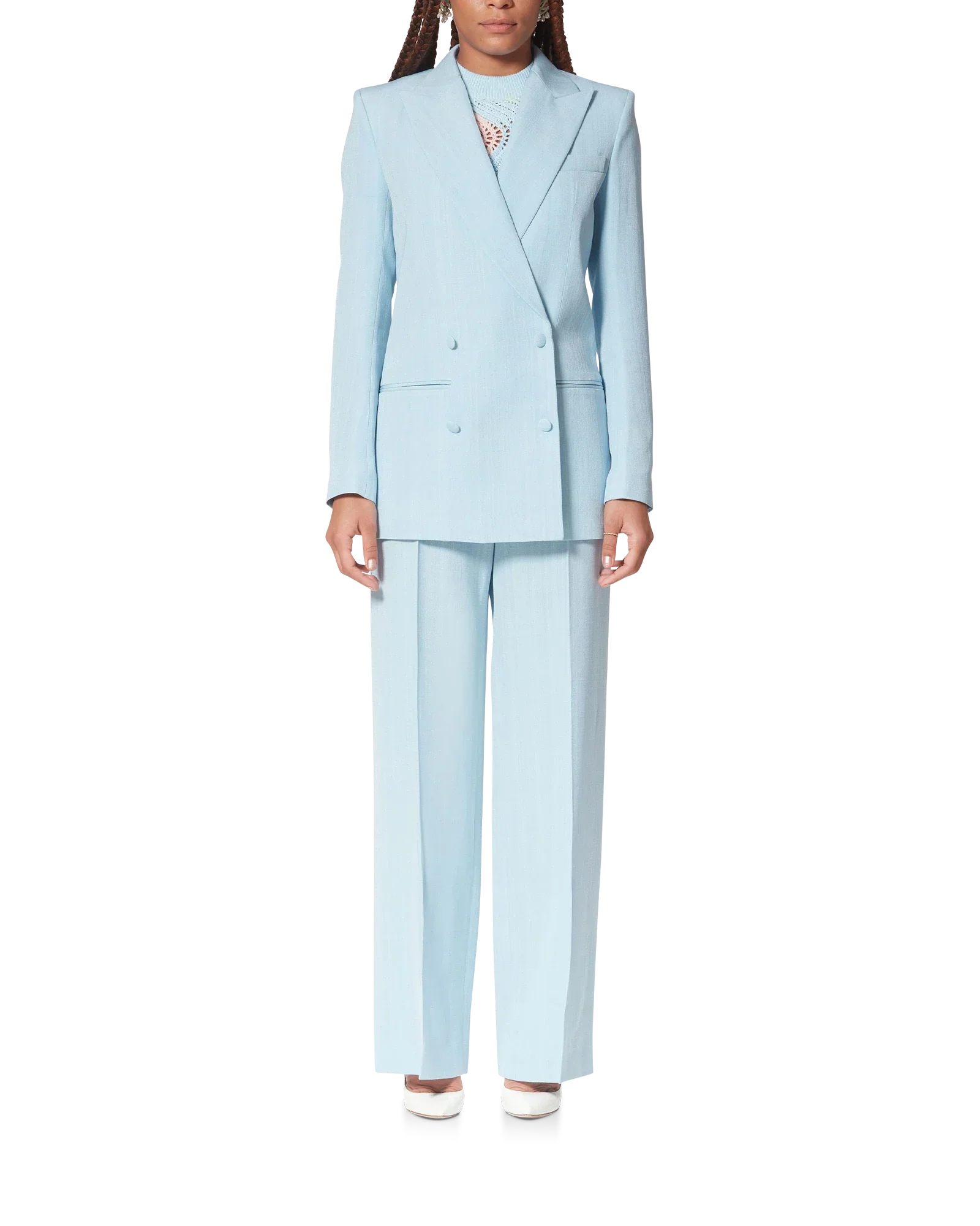 Blazer de sastre con doble botonadura