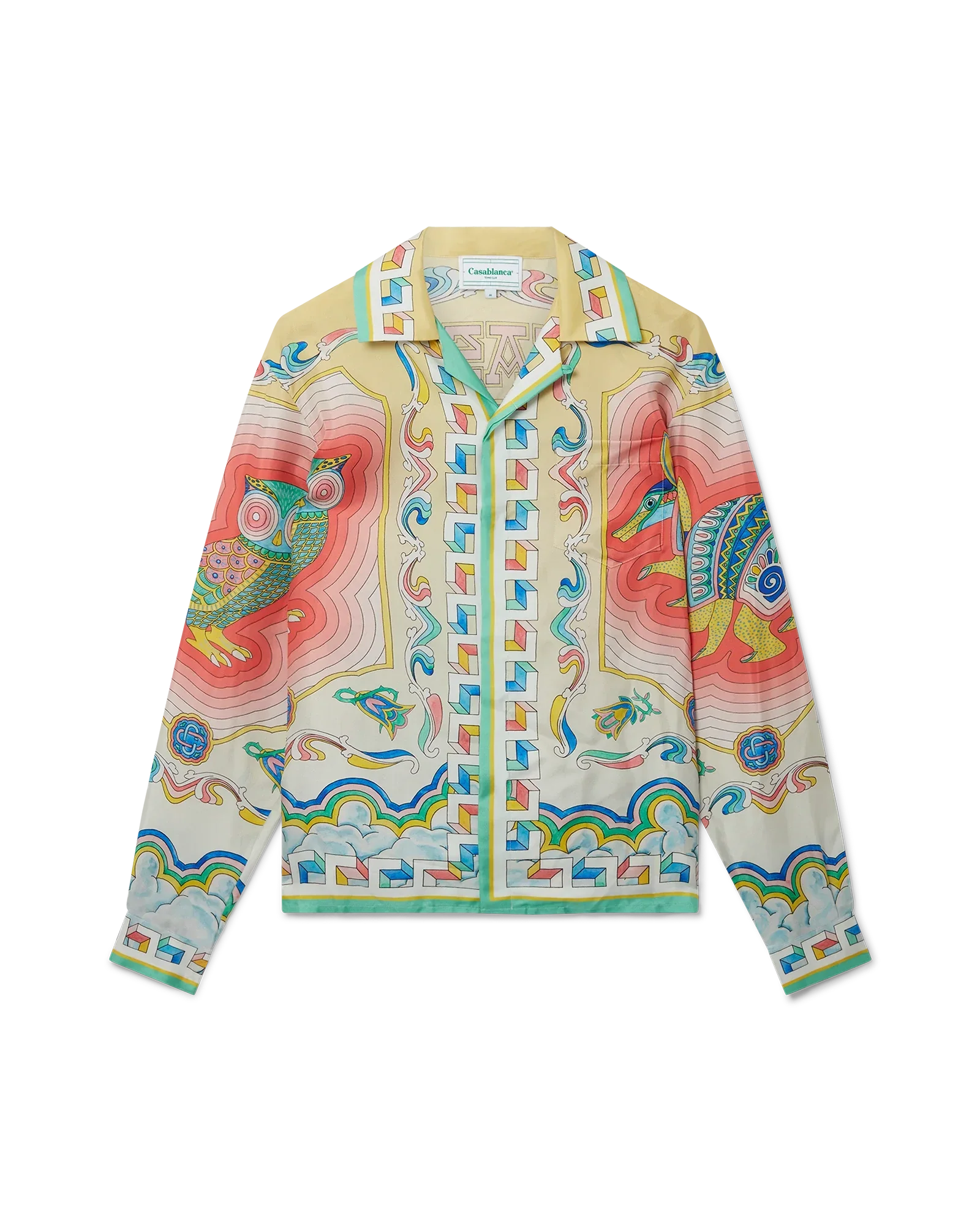 Camisa de seda de recuerdo