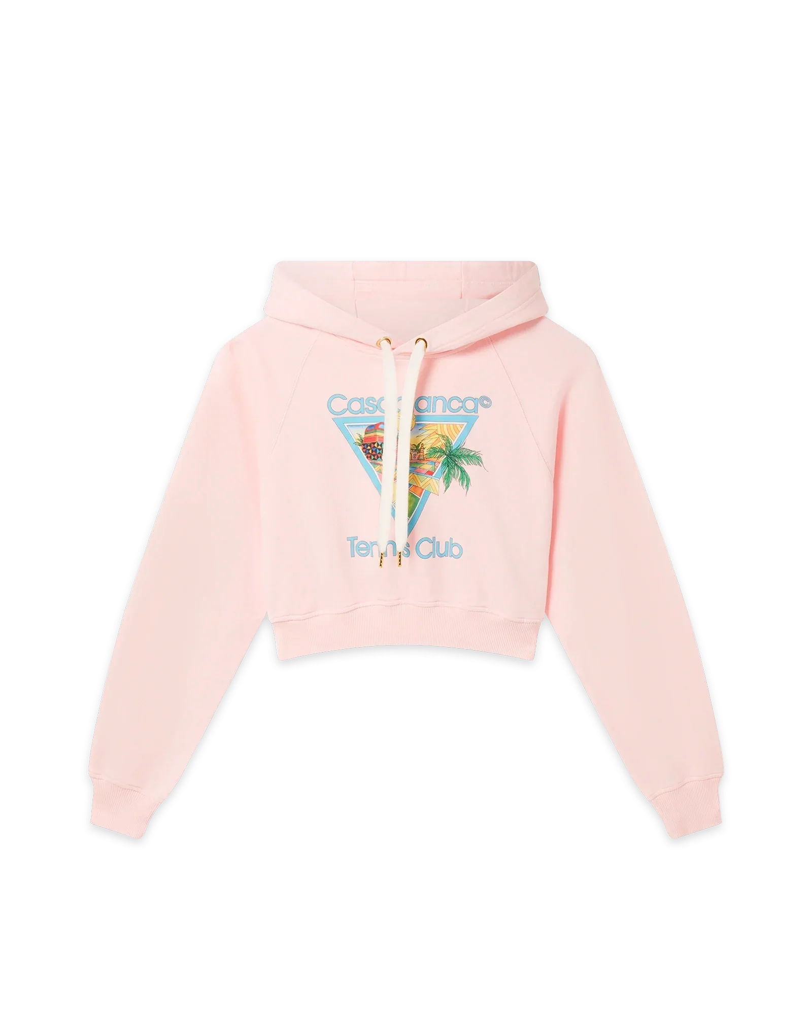 Sudadera corta con capucha del Club de Tenis Afro Cubismo