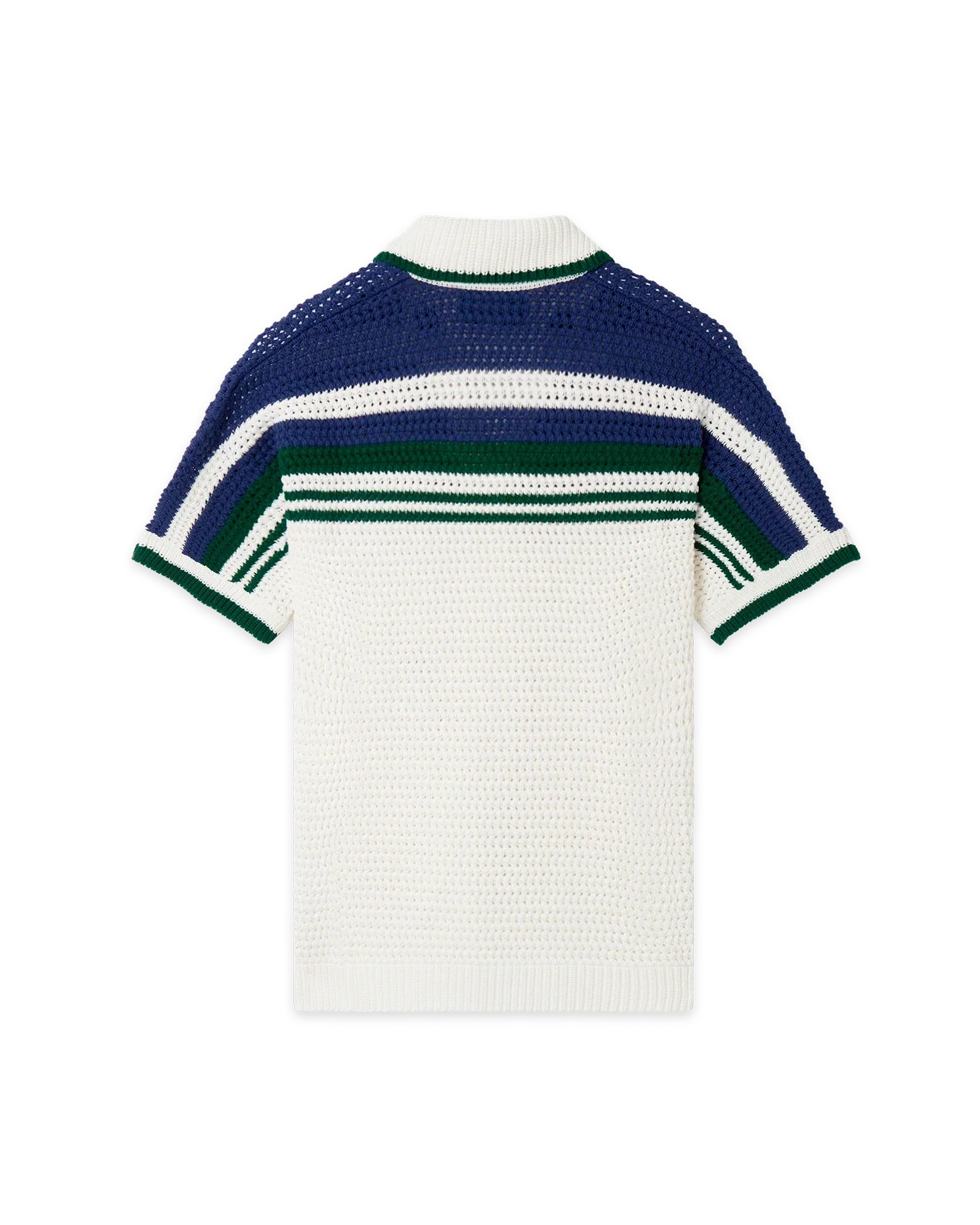 Camiseta de tenis de crochet