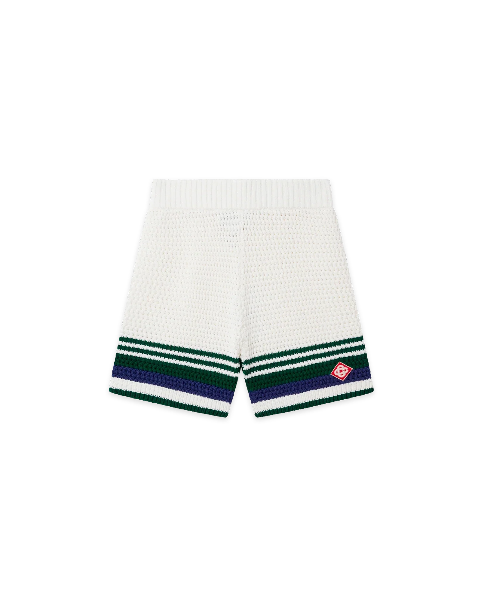 Pantalones cortos de tenis de crochet