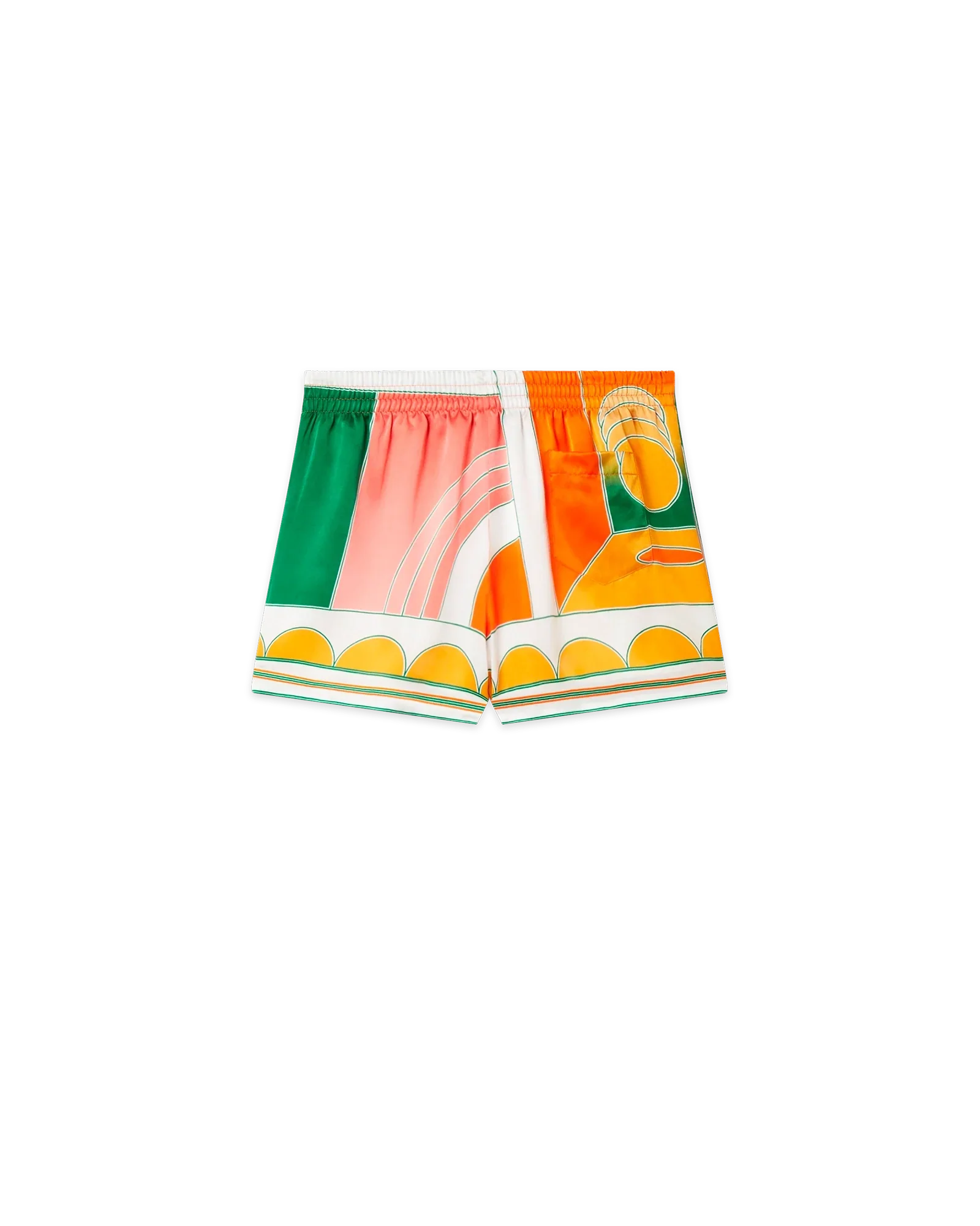 Pantalones cortos de seda Summer Court