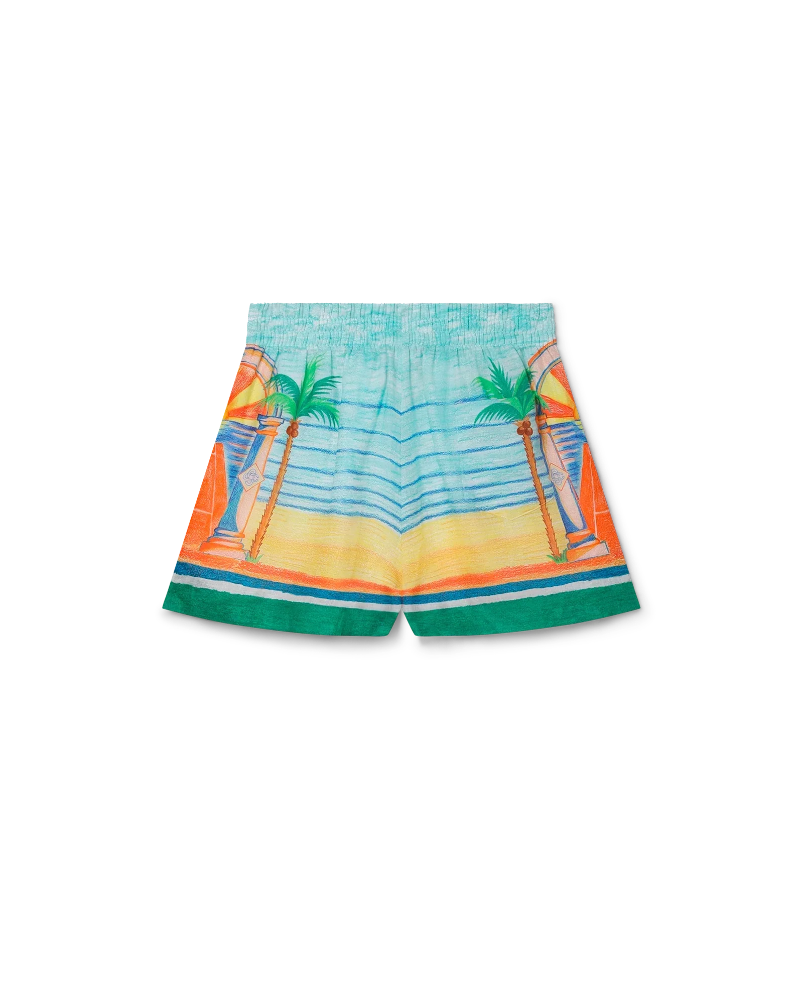 Pantalones cortos de lino del Día de la Victoria