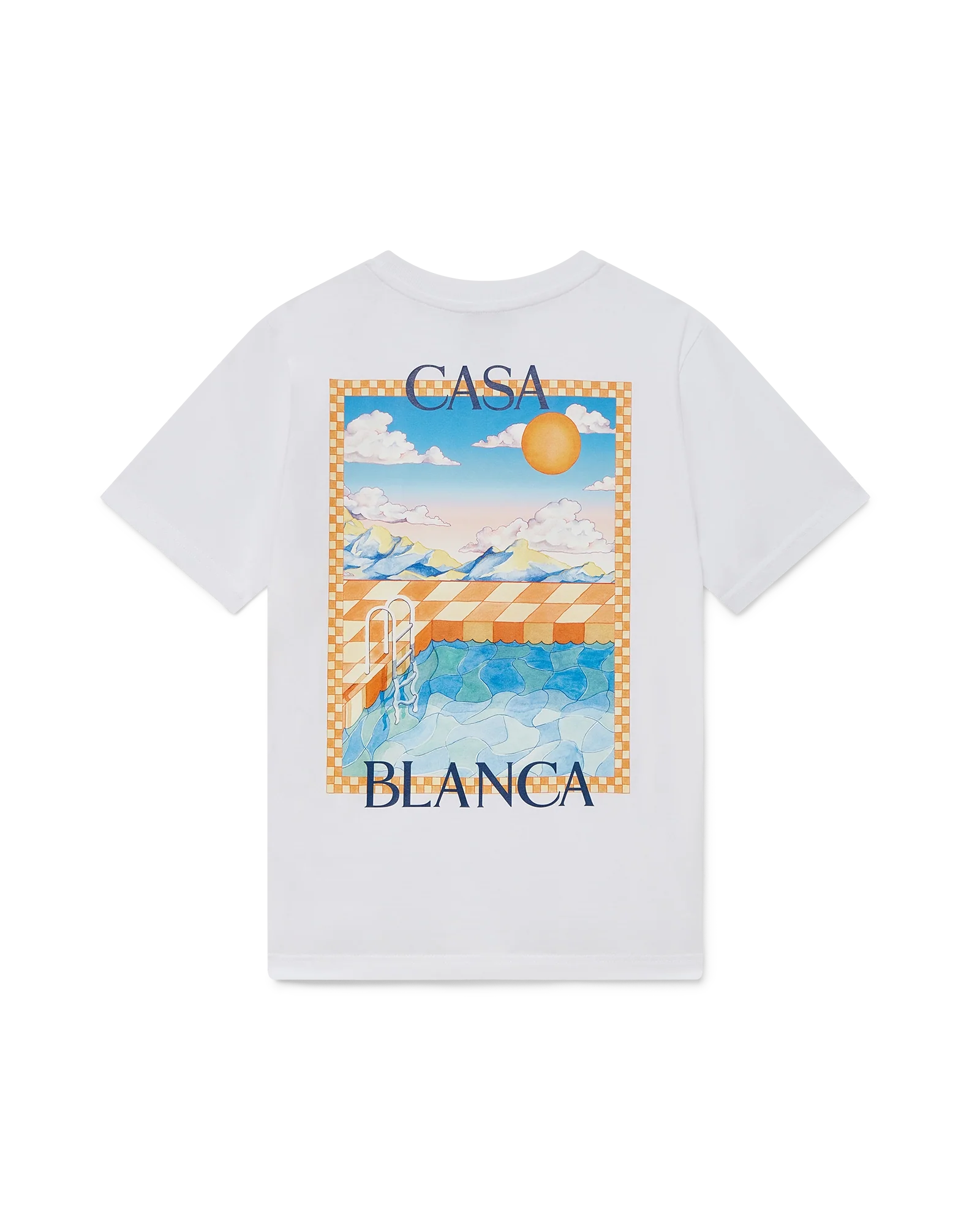 Camiseta de piscina surrealista