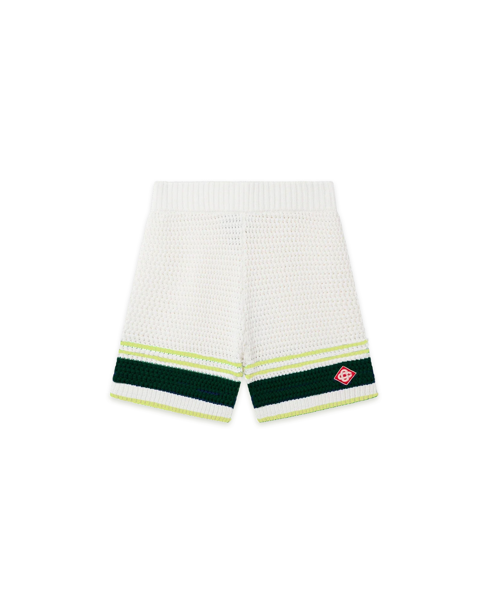 Pantalones cortos de tenis de crochet